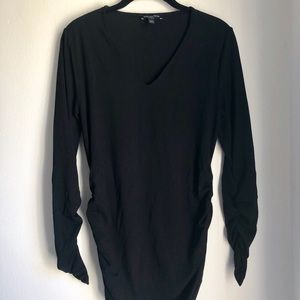 Isabella Oliver V-neck Long Sleeve Maternity Top